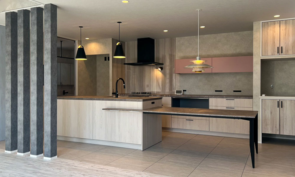 開放的のあるLDK